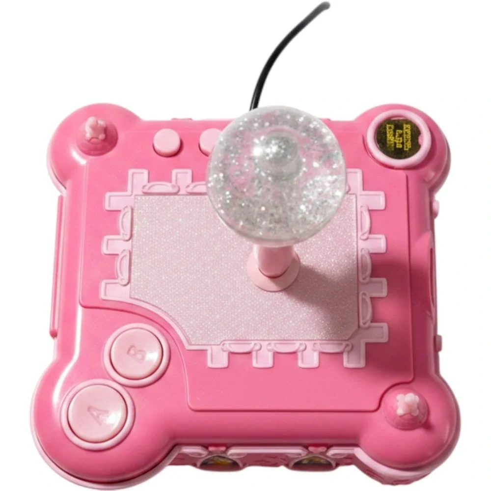 Disney Princess TV Games Jakks Pacific Plug Play Joystick Console Pink Tested